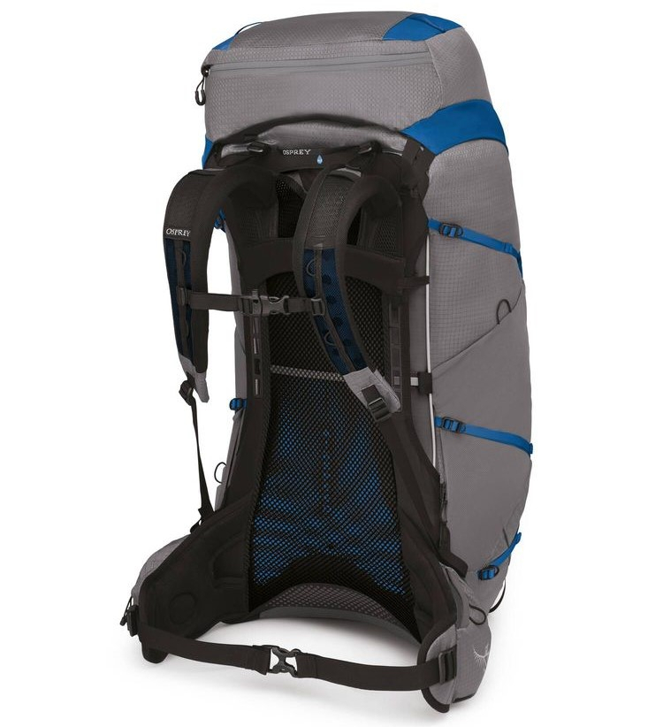 Exos Pro 55 Dale Grey / Agam Blue - Sac A Dos | Osprey