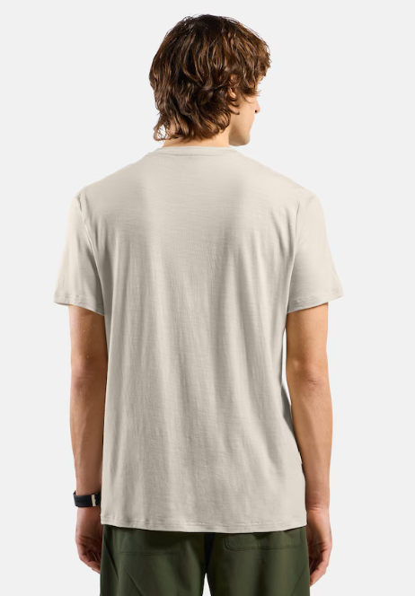 Merino 160 Plain T-shirt Gardenia - Tee Shirt Mc | Odlo