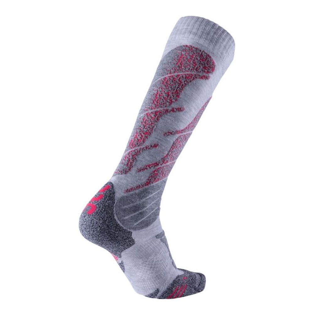 Chaussettes Ski All Mountain Femme Gris Rose - Chaussettes | Uyn