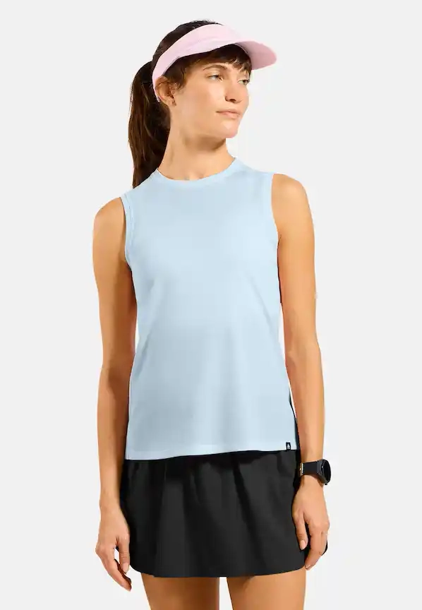  Debardeur Femme Cubic Light Baby Blue - Debardeur | Odlo