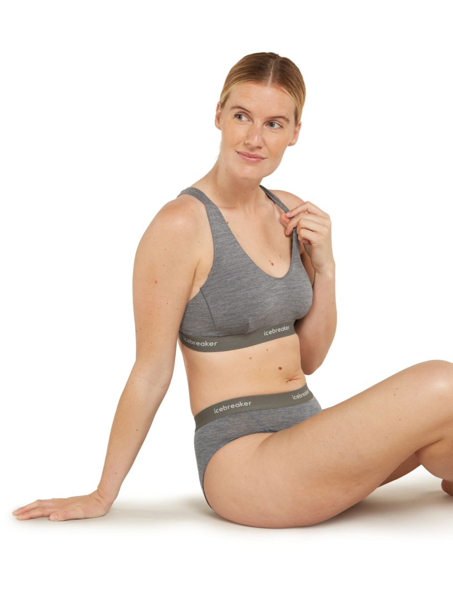 Culotte Mer 125 Cool-lite Sprite Gristone Heather | Icebreaker