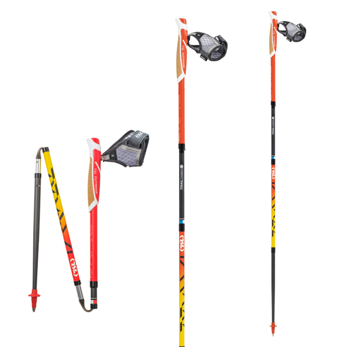 Trail Carbon 4 Fire Cork - Batons | TSL