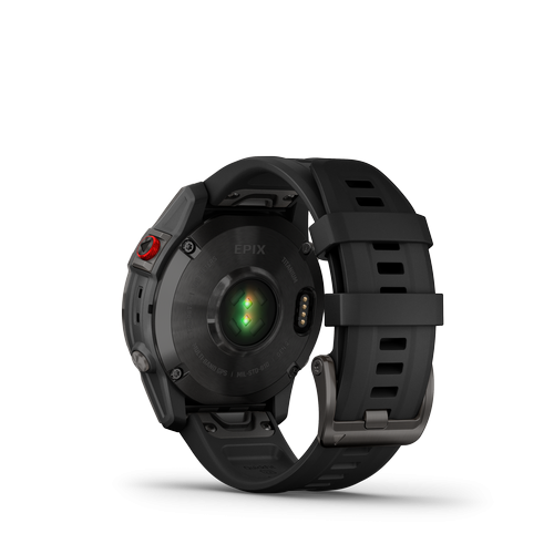 Epix Sapphire Titane Black Dlc – Bracelet Noir | Garmin