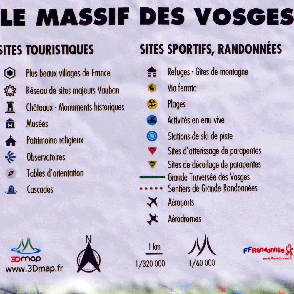 Le Massif Des Vosges - Cartes | 3dmap