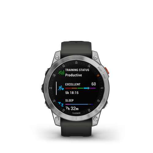 Epix Acier Silver – Bracelet Gris - Gps Running | Garmin