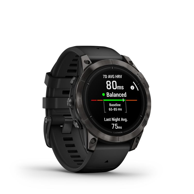 Epix Pro 47mm Sapphire Titane Carbon Gray - Gps | Garmin