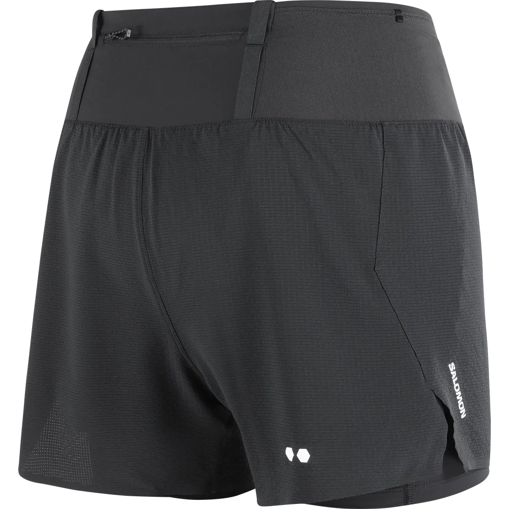 Short Femme Sense Aero 2in1 Deep Black - Short | Salomon