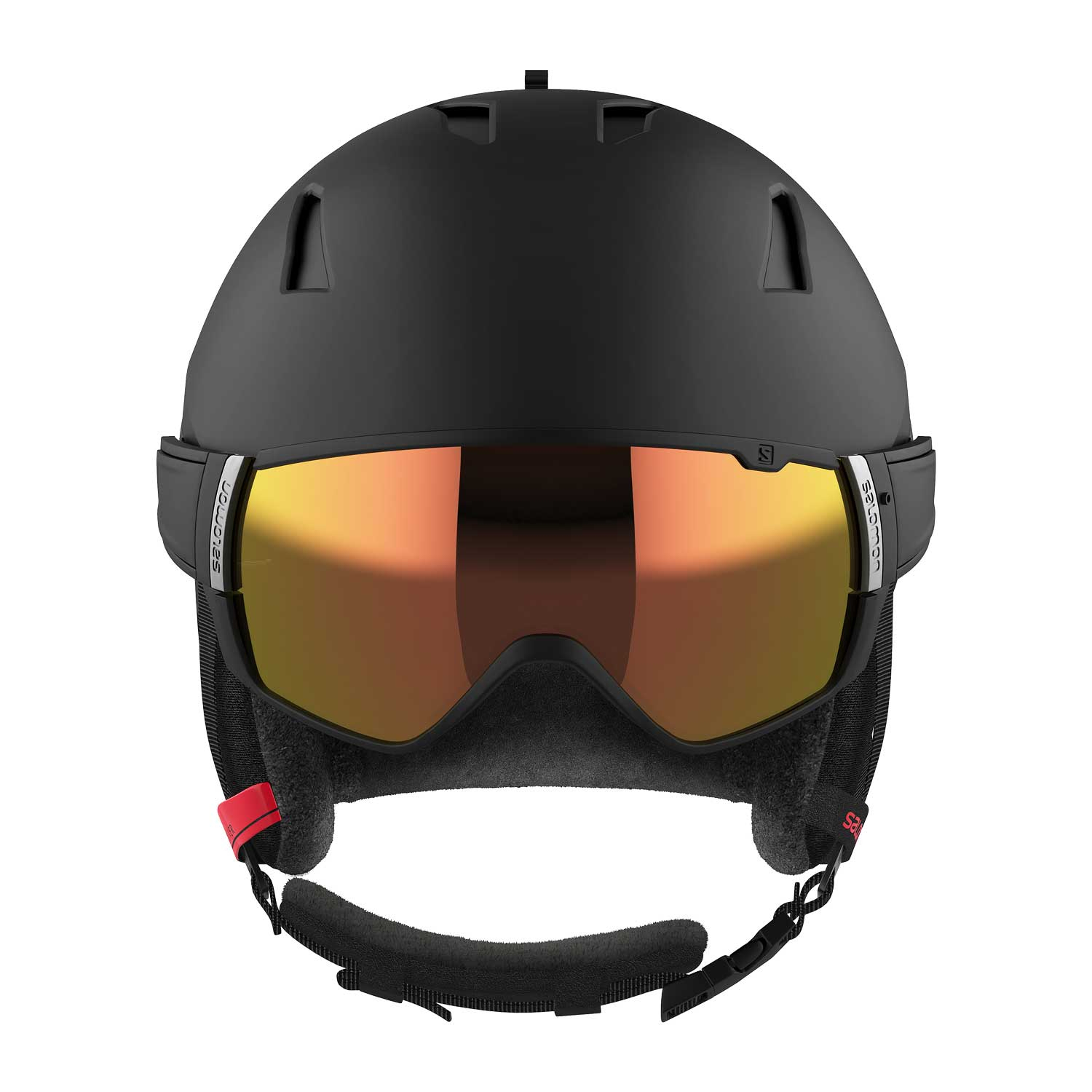 Driver Photo Black / Red - Casque | Salomon
