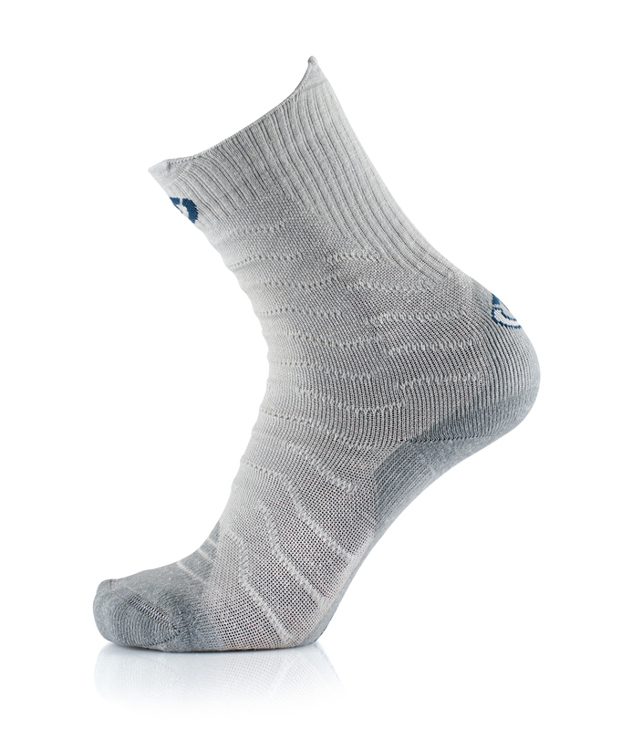 Double Trek Temperate Femme Grey - Chaussettes | Thermic