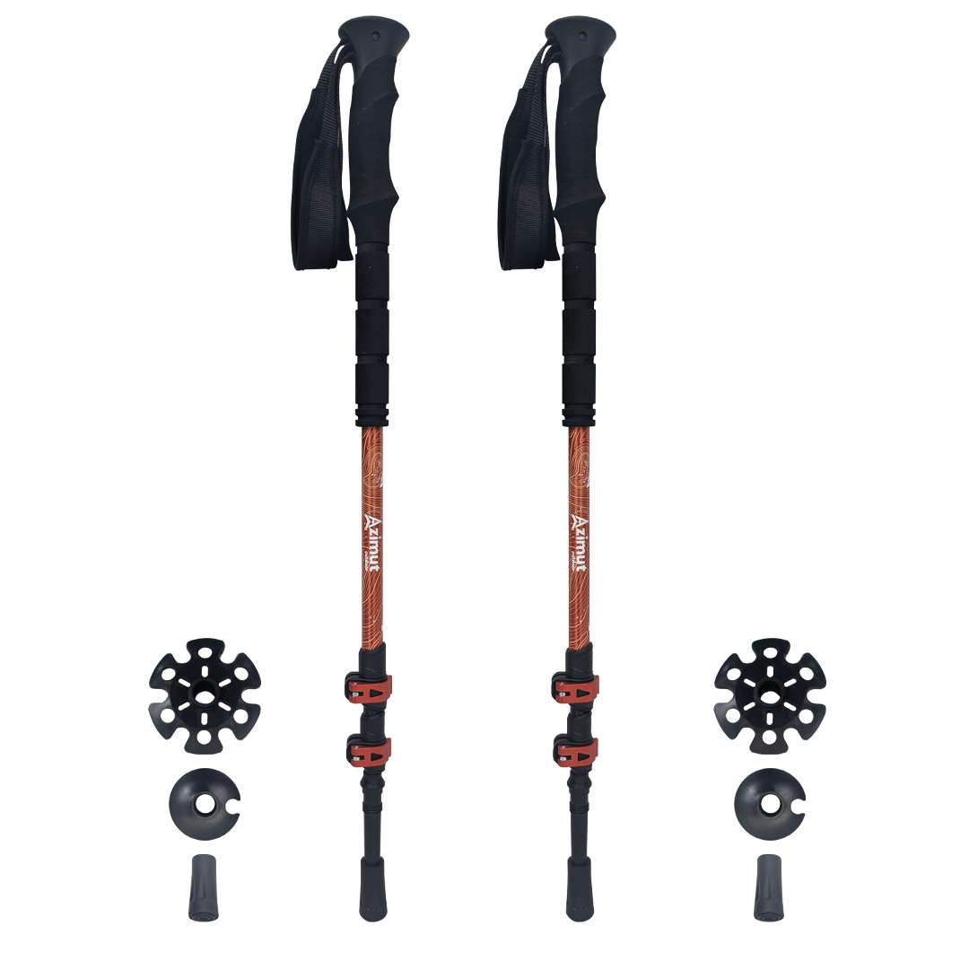 Trek Fast Orange (paire) - Batons | Azimut Outdoor
