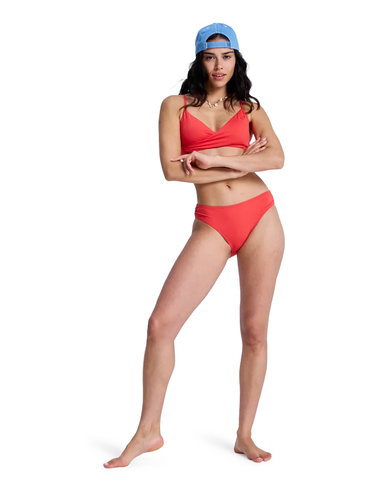 Sd Essential Wrap Bra Hibiscus - Haut | Roxy