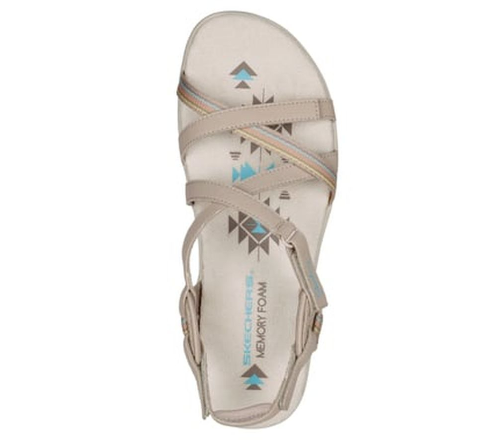 Sandale Reggae Slim Taupe - Sandales | Skechers