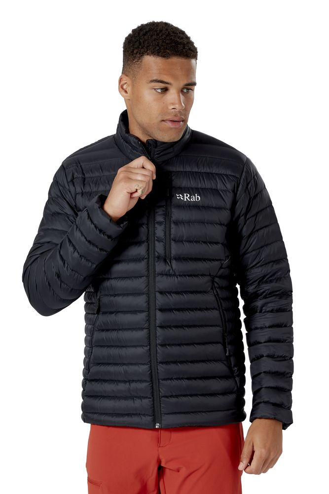 Doudoune Microlight Veste Black - Doudoune | Rab