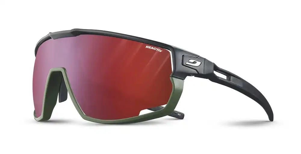 Rush  Reactiv Mat - Noir / Kaki - Lunettes | Julbo