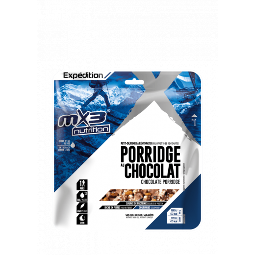 Porridge Au Chocolat - Repas Lyophilise | Mx3