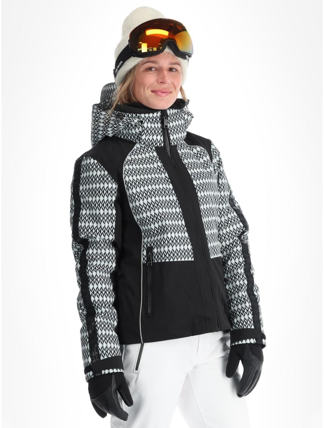 Veste Femme Mukkavaara Noir Print