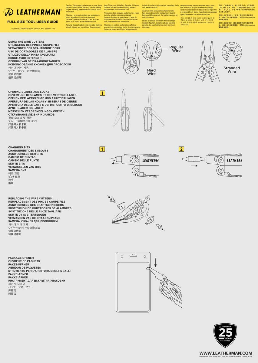 Pince Multifonctions 18 Outils Wave + - Pince | Leatherman
