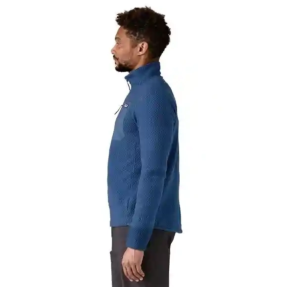 Veste R1 Air Zip Neck Cement Blue - Polaire | Patagonia