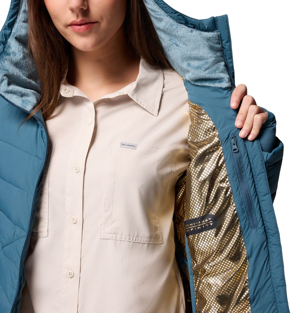 Veste à Capuche Joy Peak II Femme Everblue | Columbia Sportswear
