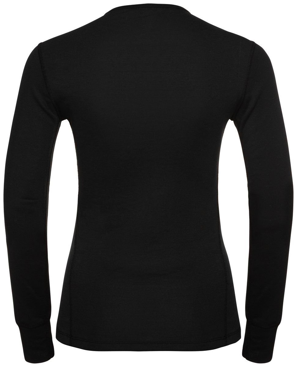 T-shirt Femme Active Warm Eco Noir - Tee Shirt Ml | Odlo
