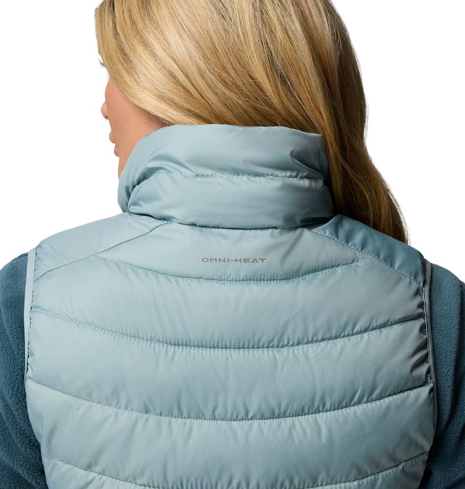 Doudoune Sans Manches Powder Lite II Femme Crushed Blue - Doudoune