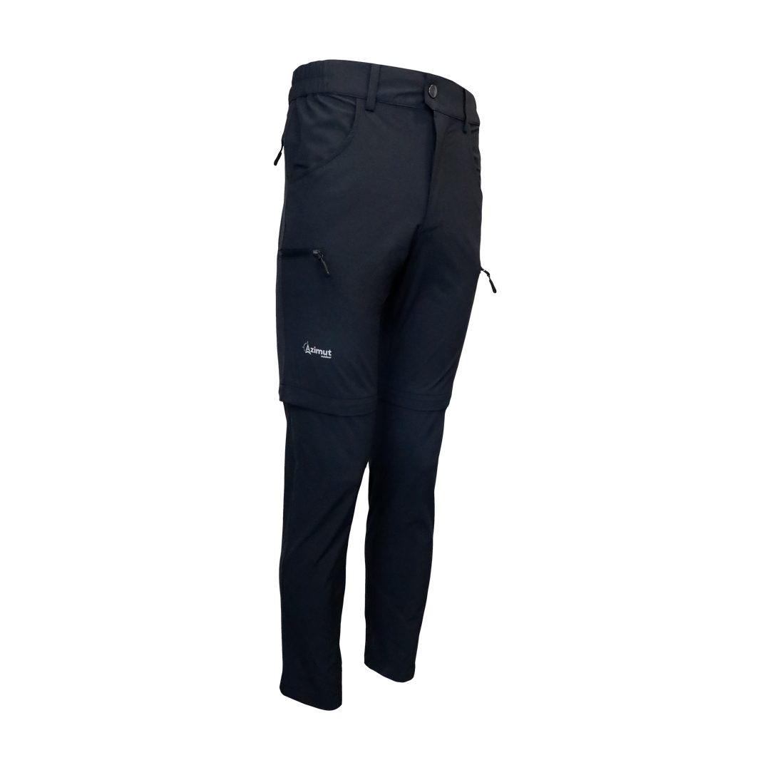 Pantalon Convertible Homme Explore Noir - Pantalon | Azimut Outdoor