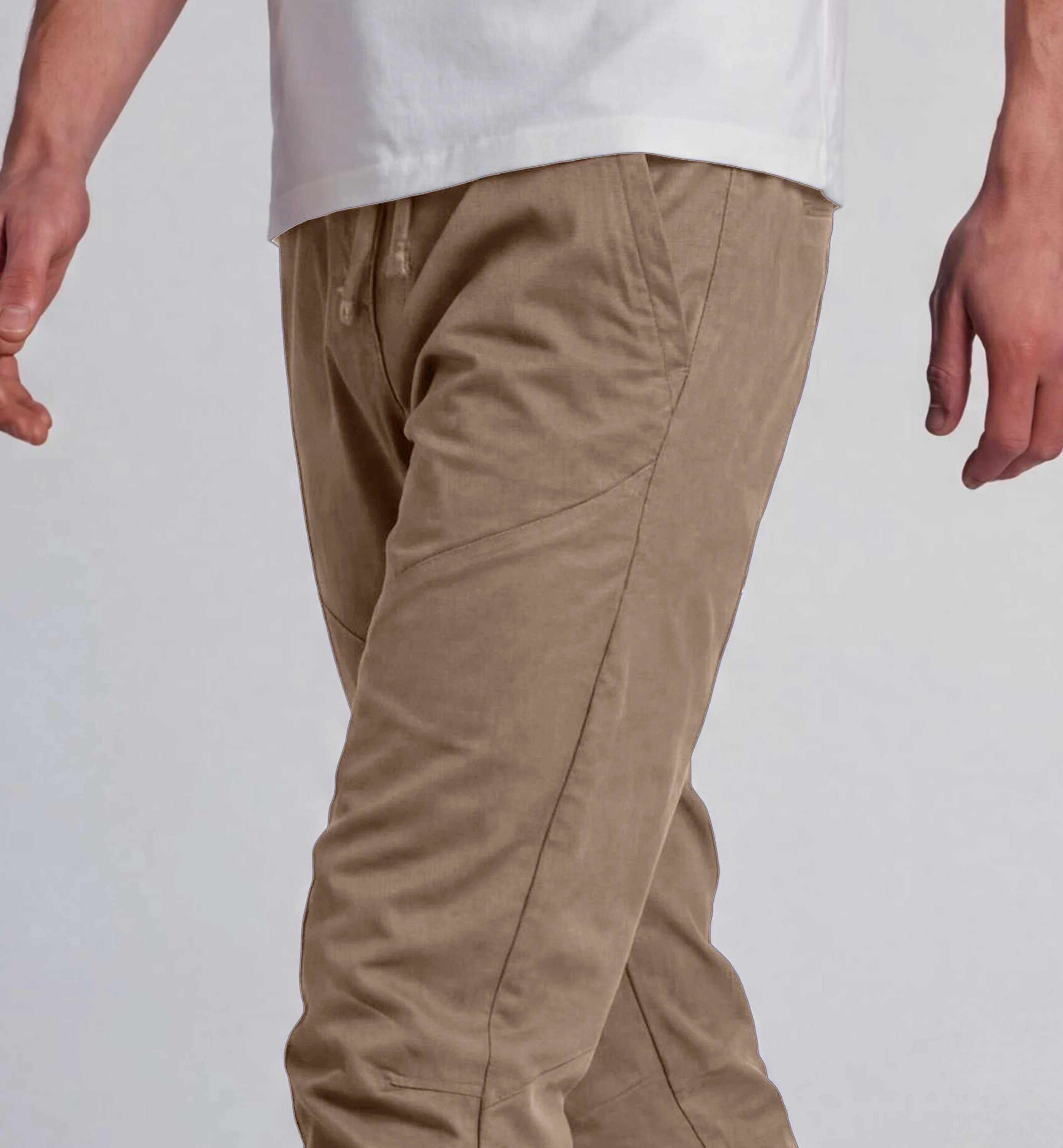 Roy Warm Taupe - Pantalon | Looking For Wild