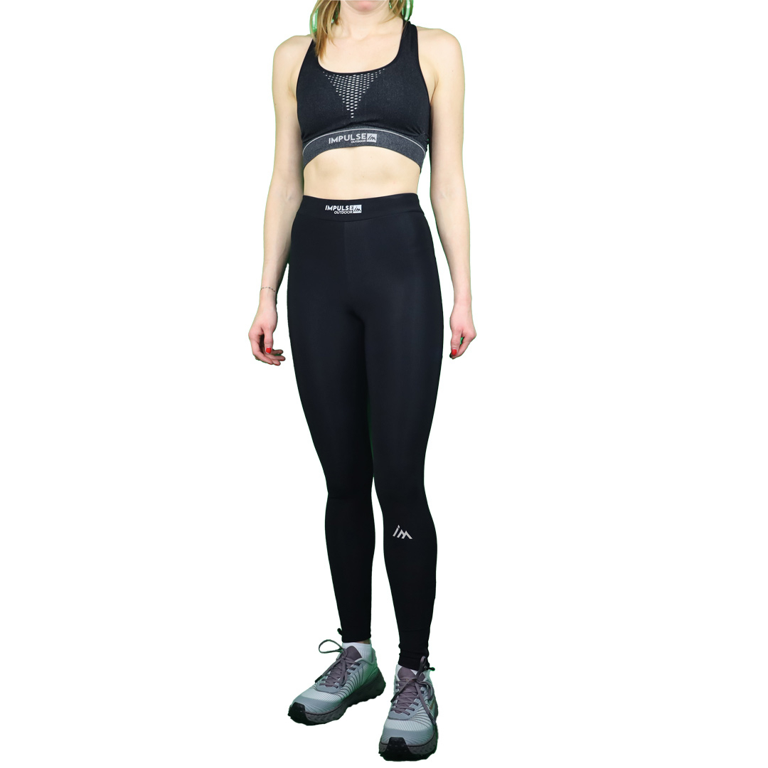 Collant Femme Tight Trail+ Black - Collant | Impulse Outdoor