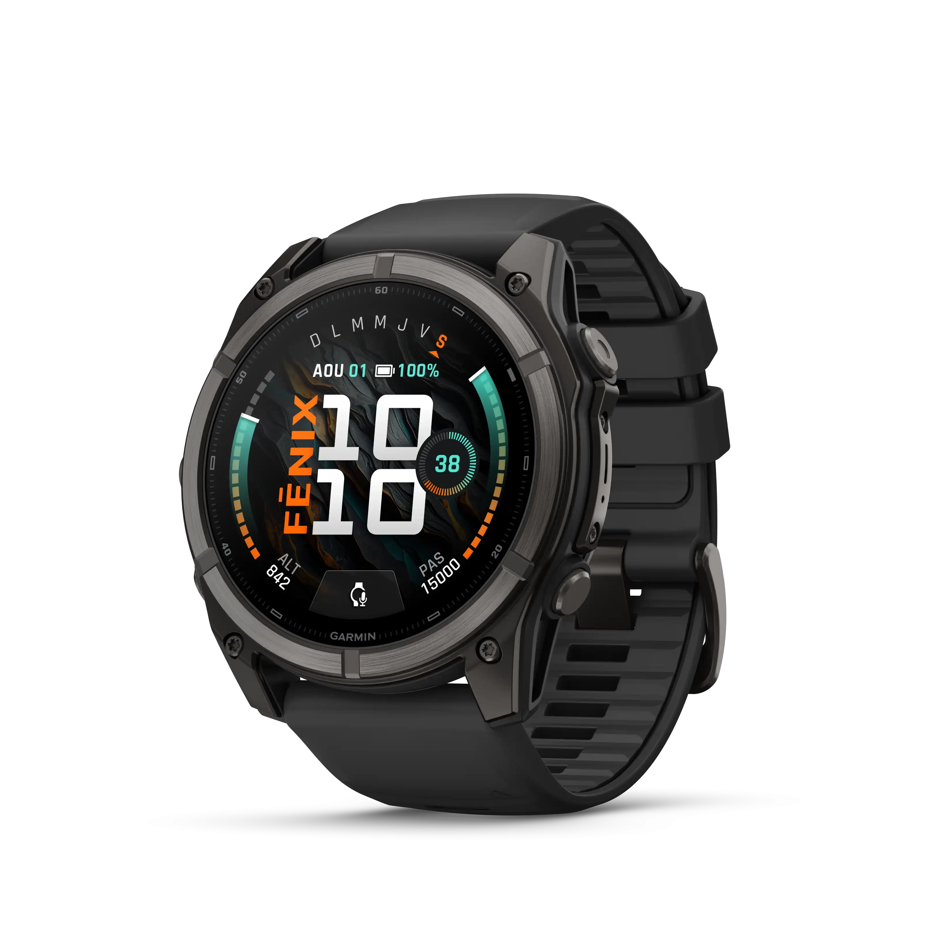 Fenix 9 51mm Carbon Dlc/black Band - Gps | Garmin
