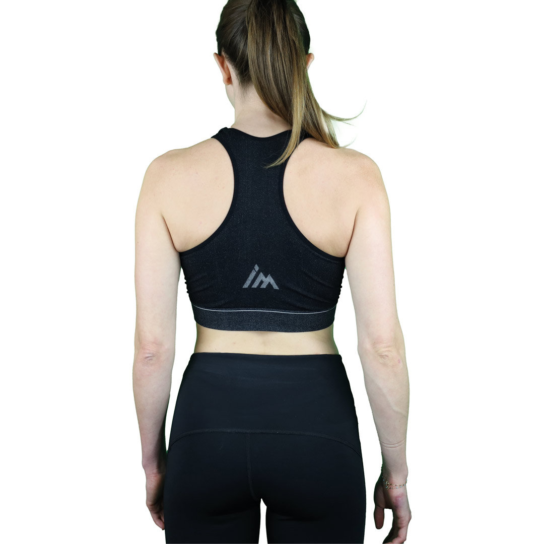 Brassiere Femme Seamless Trail+ Black - Brassiere | Impulse Outdoor