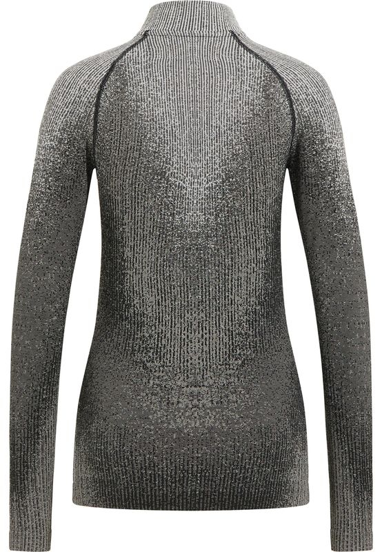 T-shirt Femme Blackcomb Eco Turtle Neck Black - Tee Shirt Ml | Odlo