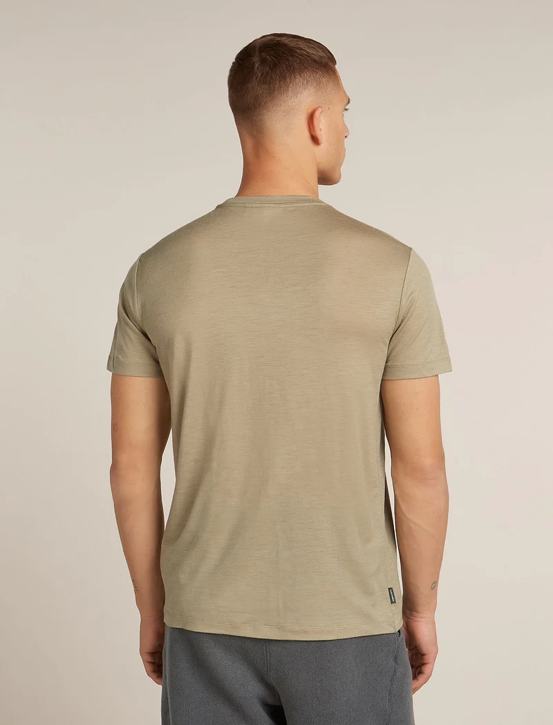 M Mer 150 Tech Lite III Ss T-shirt Flagstone - Tee Shirt Mc