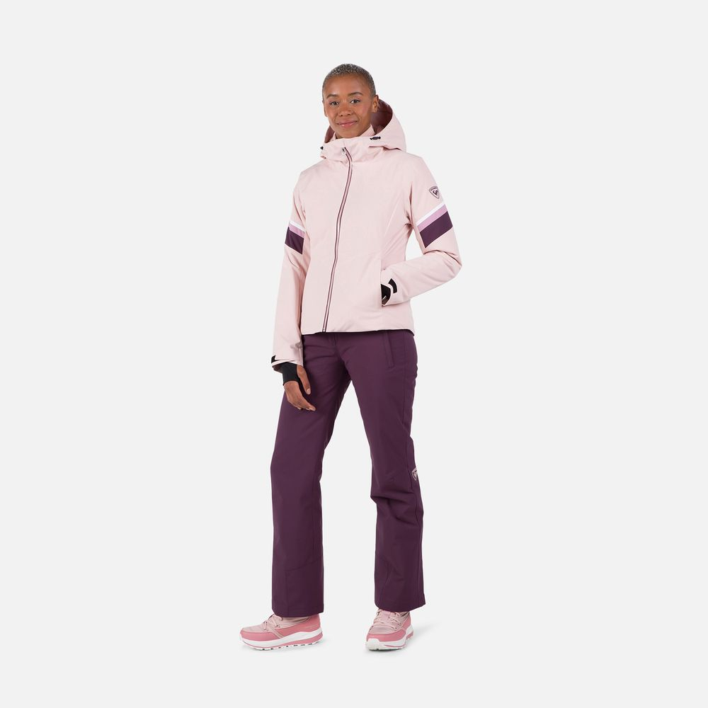 Veste De Ski Strawpile Femme Powder Pink - Veste | Rossignol