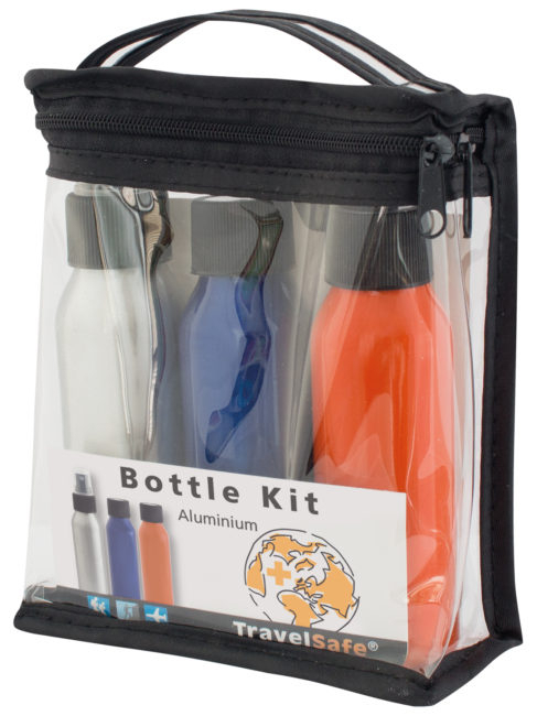 Bottle Kit Alu - Hygiene | Travelsafe