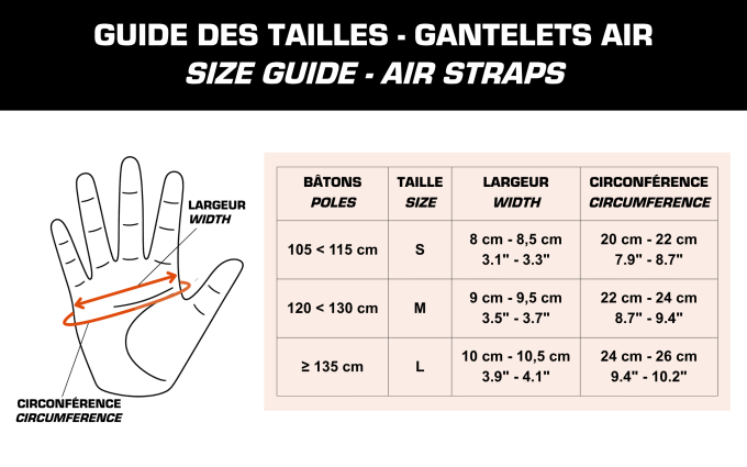 Trail Carbon 4 Fire Cork - Batons | TSL