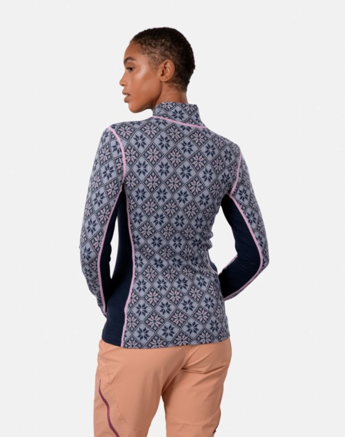 T-shirt Femme Rose Royal - Tee Shirt Ml | Kari Traa