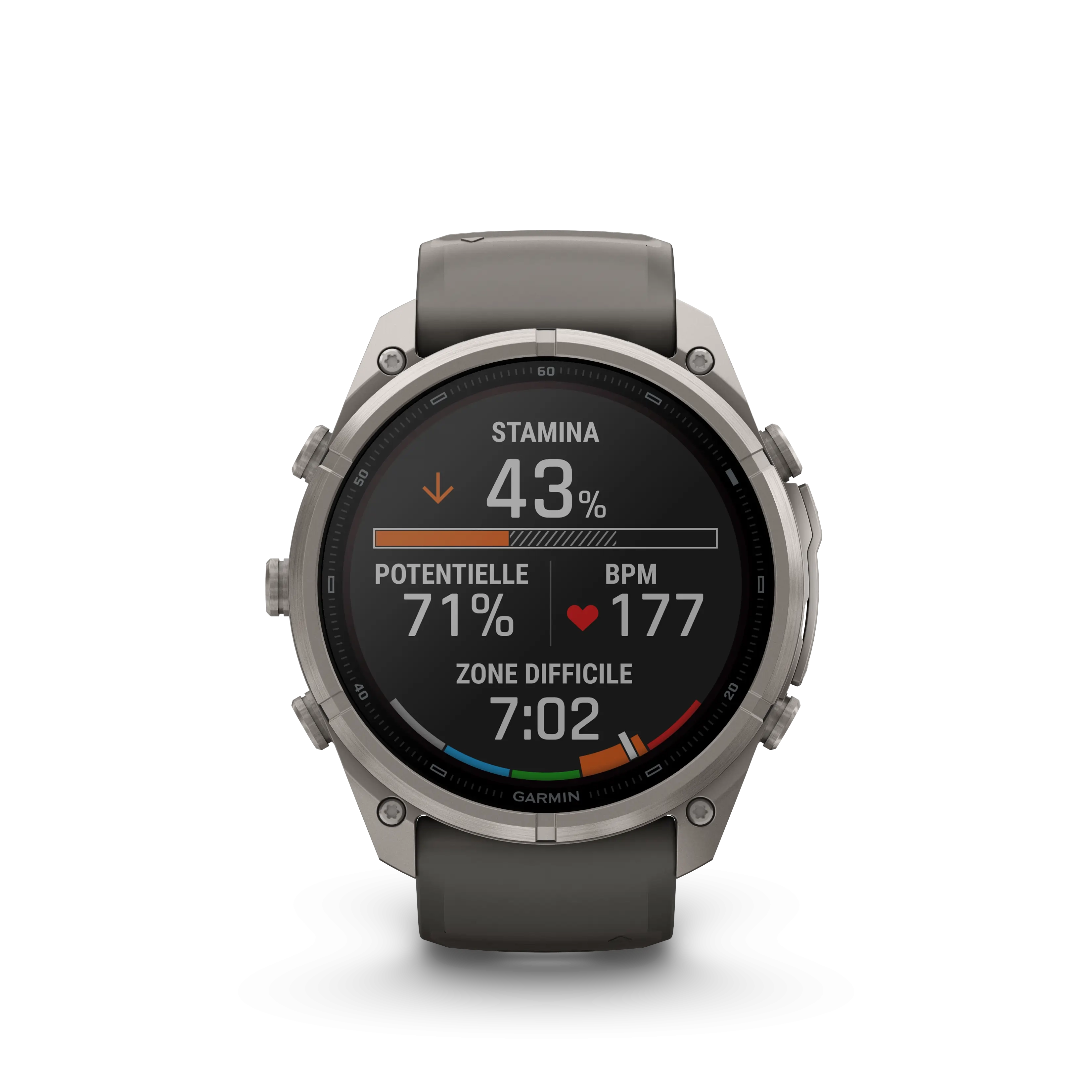 Fenix 9 Pro 51mm Solar Inreach Titane Pebble Grey - Gps | Garmin