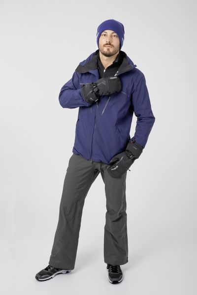 Moufles Down Spirit Gtx Mitten Black Silver - Gant | Reusch