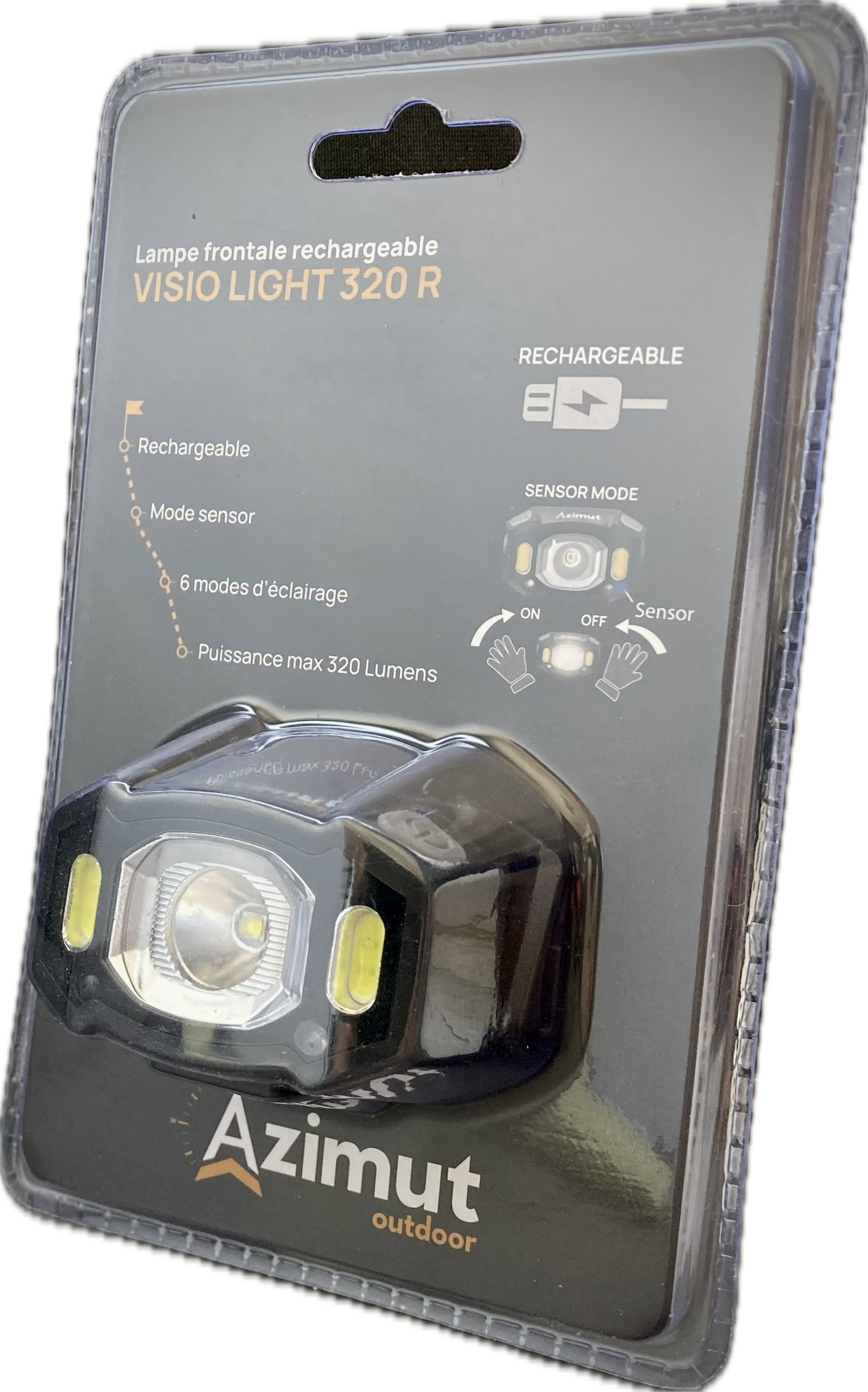 Visio Light 320 R - Lampe Frontale | Azimut Outdoor