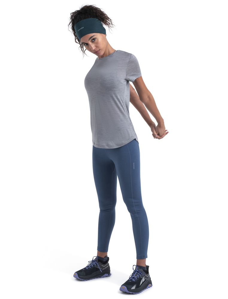 T-shirt Femme Merino 125 Cool-lite Sphere Iii Metro | Icebreaker