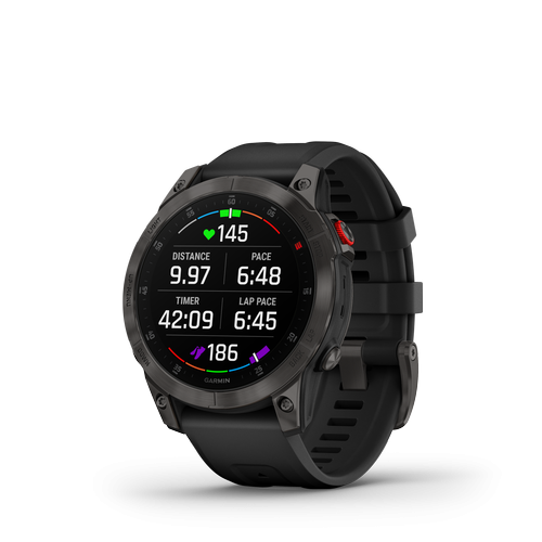 Epix Sapphire Titane Black Dlc – Bracelet Noir | Garmin