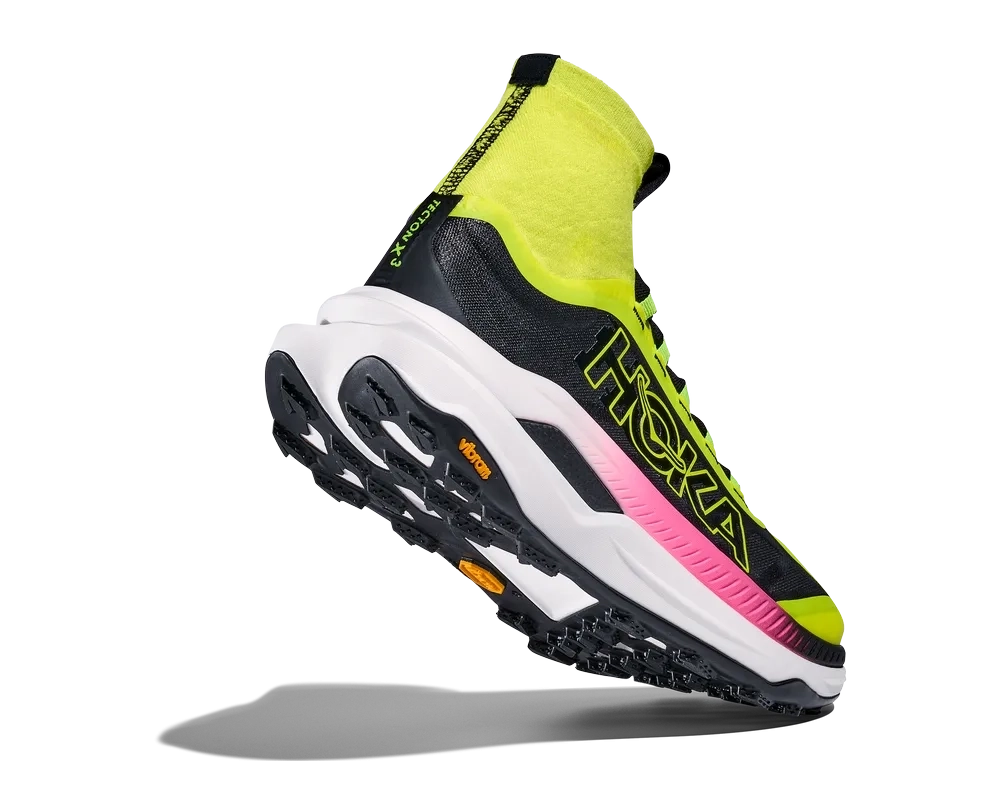 Tecton X 3 Neon Citrus Black - Chaussures | Hoka