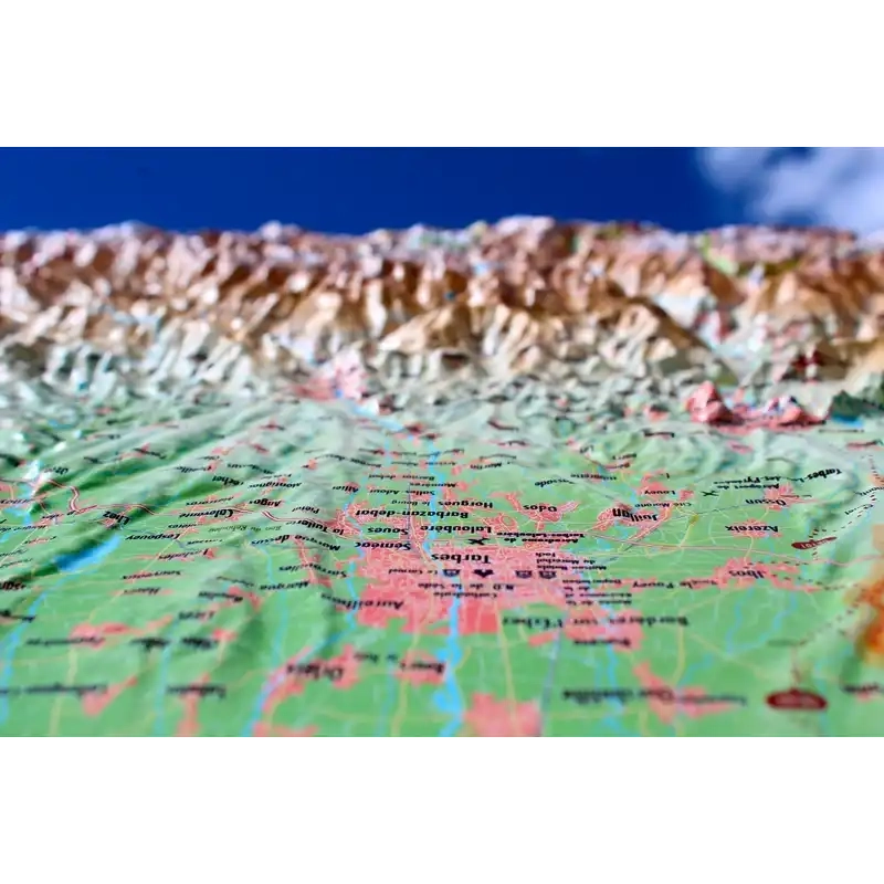 Carte 3d Hautes Pyrenees - Cartes | 3dmap