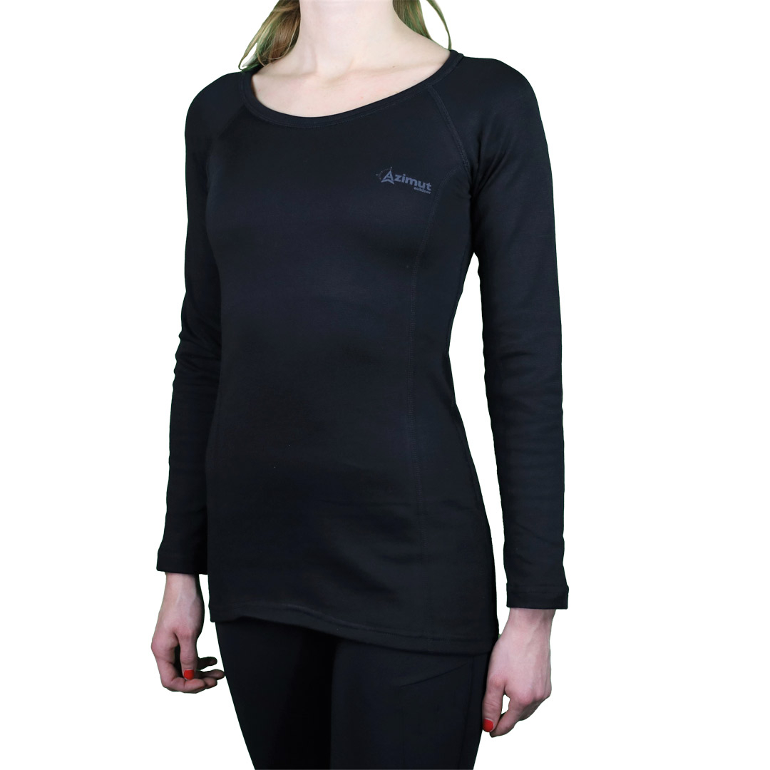 Ladies Base Layer Dawn Black - Sous Vetements | Azimut Outdoor