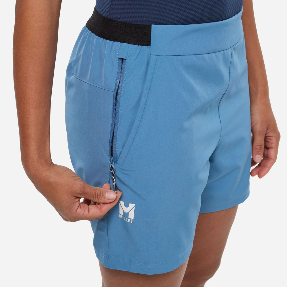 Parmelan Str Short Femme Coronet Blue - Short | Millet