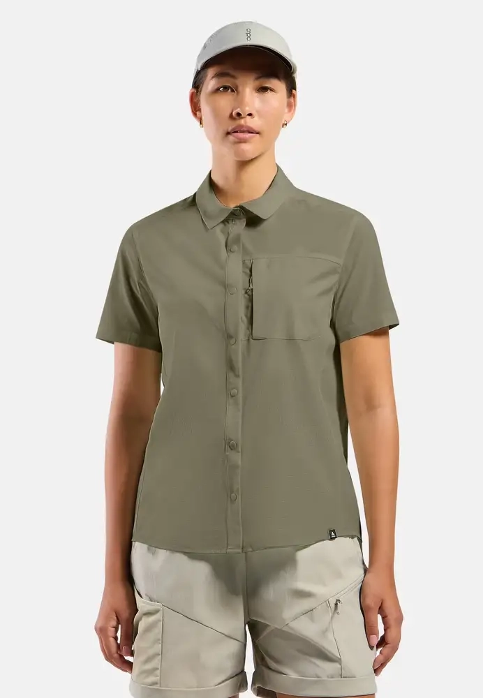 Chemise Femme S/s Essential Vetiver - Chemise | Odlo