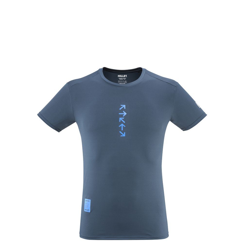 T-shirt Intense Print Dark Denim - Tee Shirt Mc | Millet