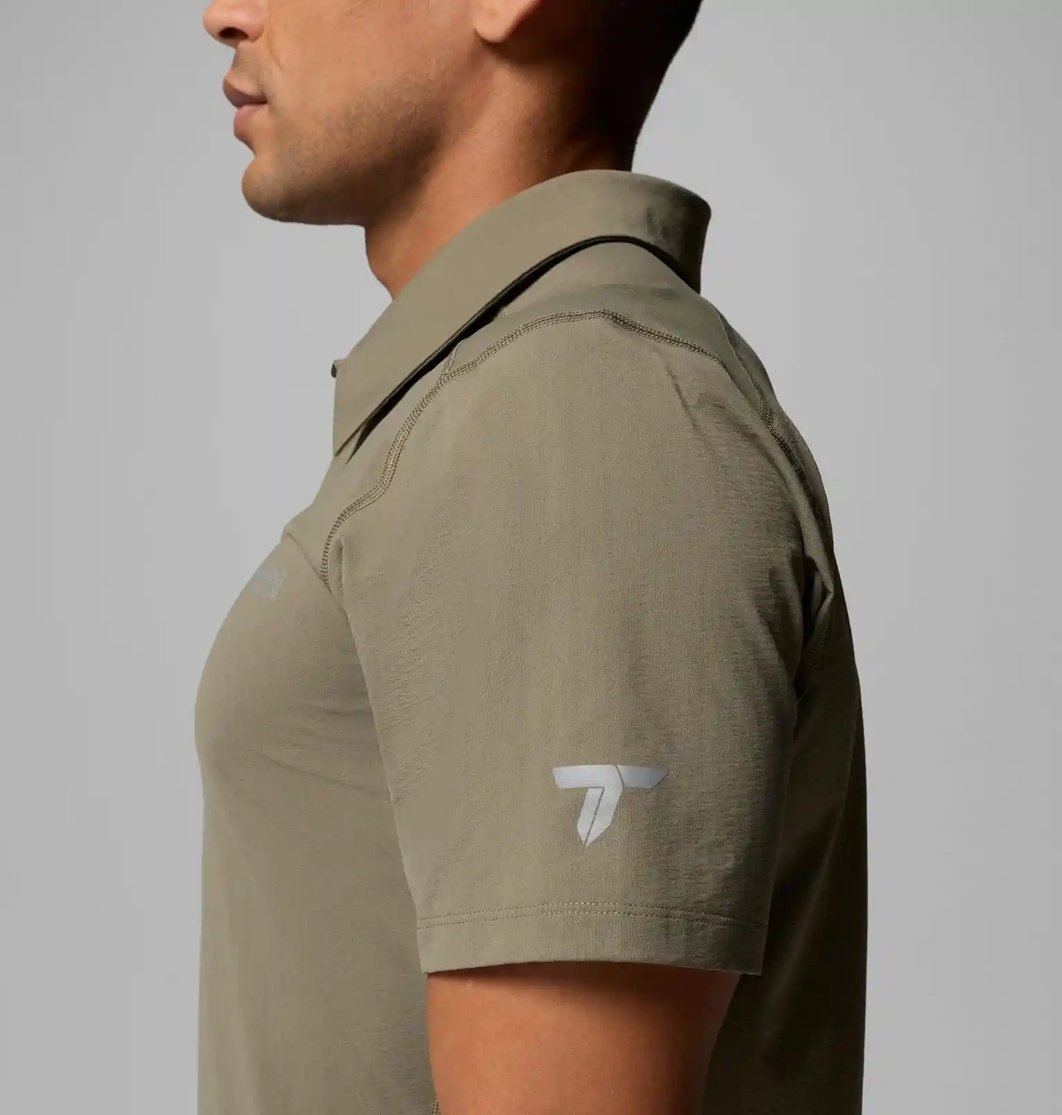 Polo Diamond Peak Pro Stone Green - Tee Shirt Mc | Columbia Sportswear