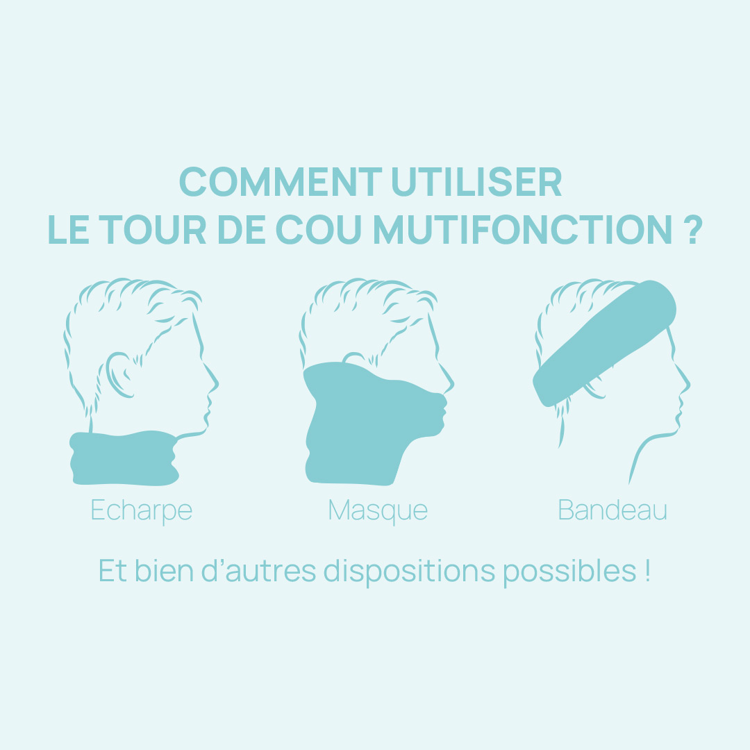 Neckwarmer Trail+ Black - Tour De Cou | Impulse Outdoor