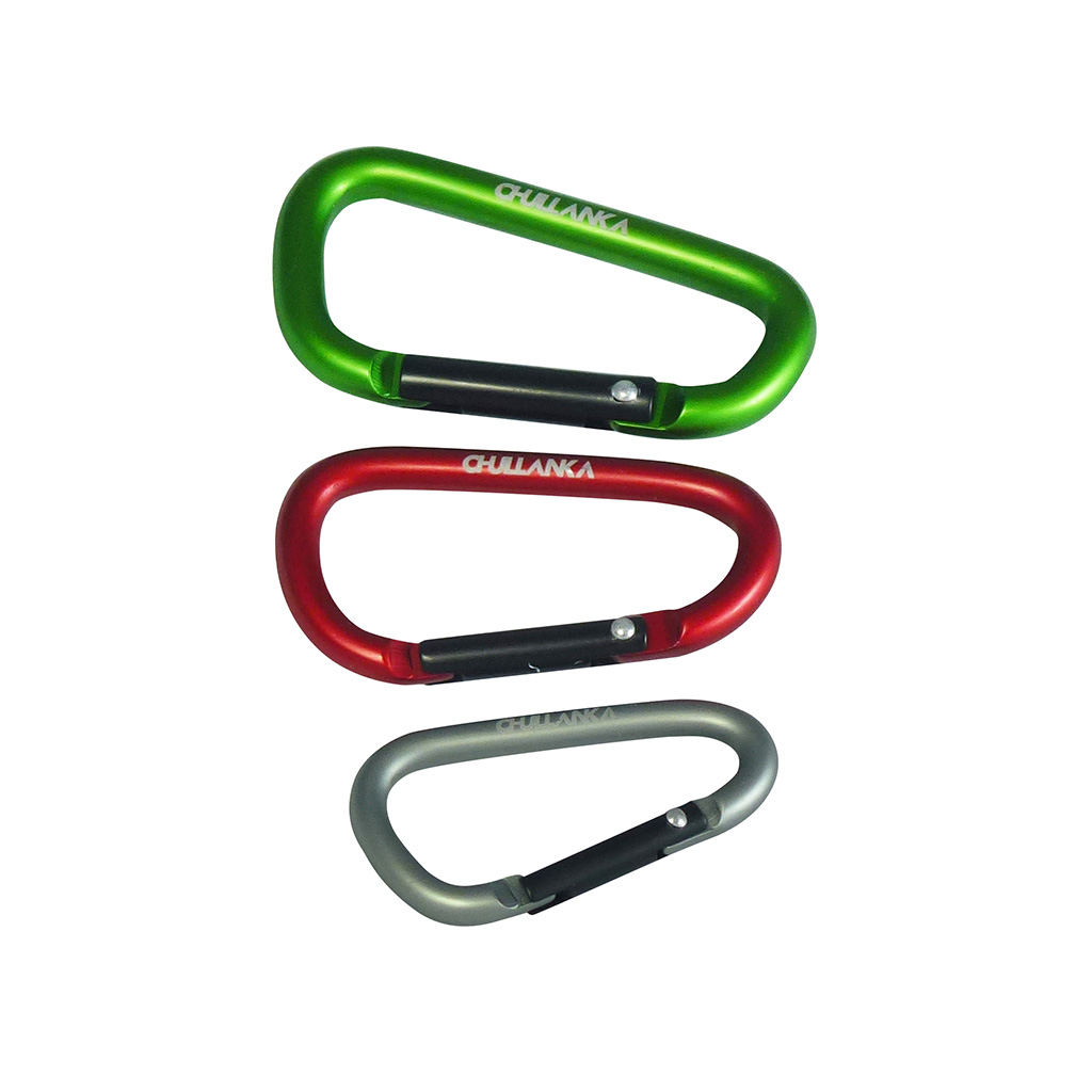 Lot 3 Mousquetons 50/60/70mm - Accessoire Du Randonneur | Chullanka